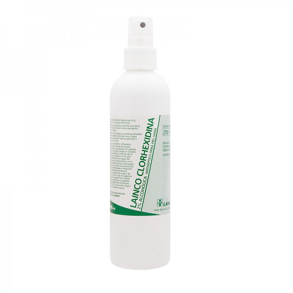 Clorhexidina 2% alcoólica em spray (250 ml)